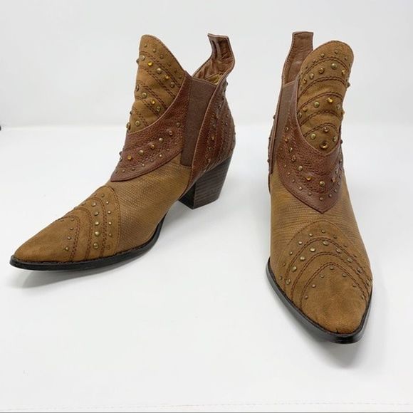 Coconuts by Matisse Shoes - Coconuts by Matisse Serge Western Ankle Booties 10